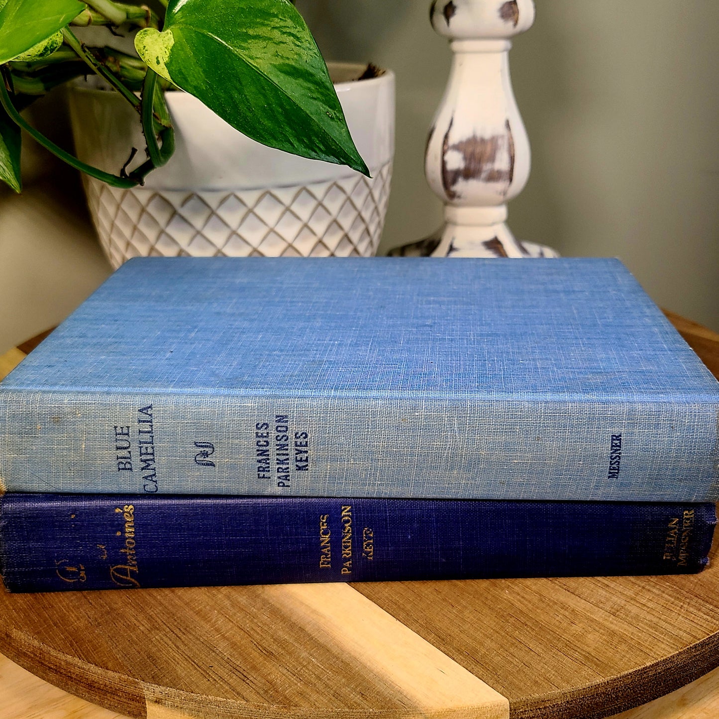 Set of 2 Frances Parkinson Keyes Hard Cover Books, Blue Camellia & Dinner at Antoine's